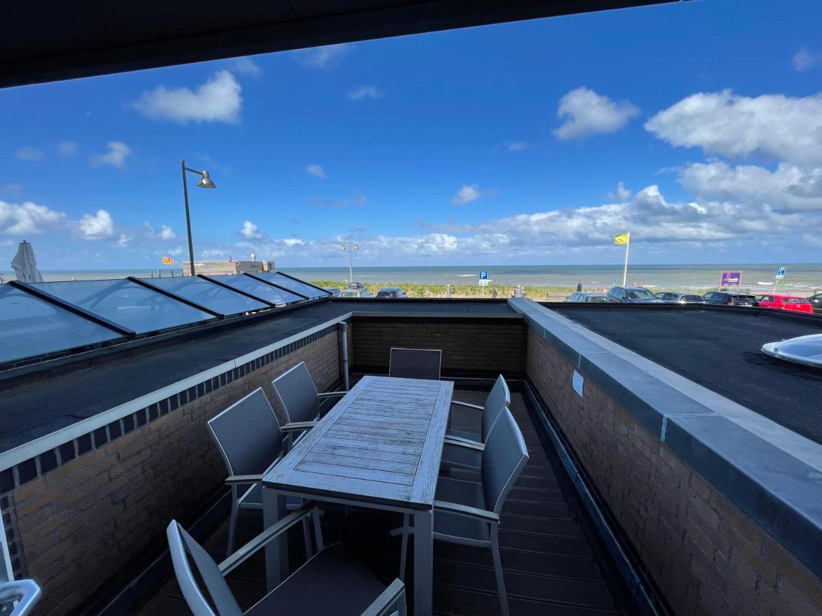De Trintel Op 1E Verdieping Met Ruim Terras En Zeezicht Egmond aan Zee Esterno foto